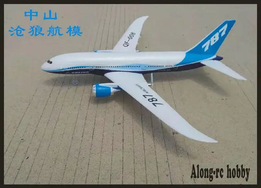 Professional title: "EPP Foam DIY Remote Control Aircraft RC Drone Boeing 787 2.4G 3Ch RC Airplane Fixed Wing RC Plane for Kids - Ideal Gift or Park Flyer"